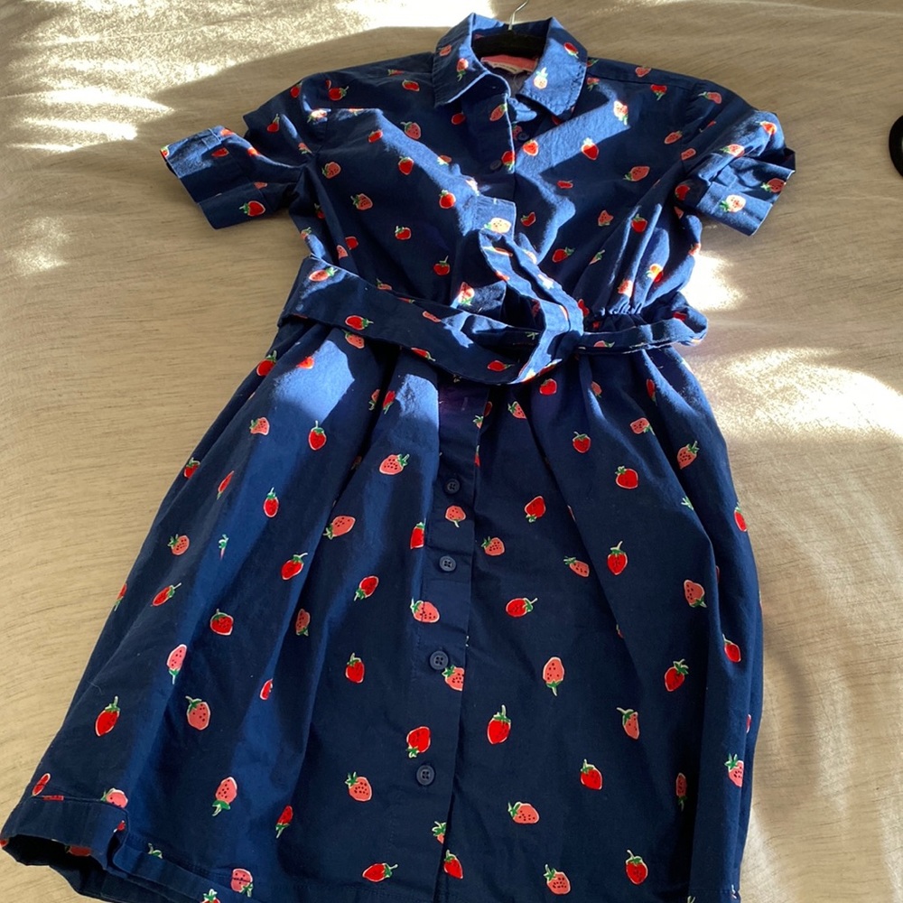 KATE SPADE NWOT STRAWBERRY DRESS XS